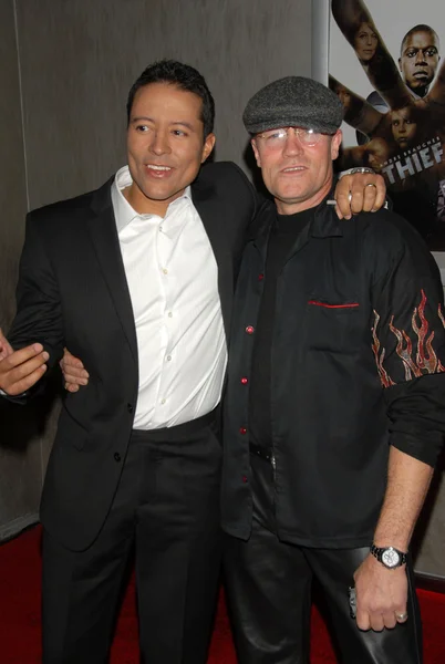 Yancey Arias and Michael Rooker — Stock Photo, Image