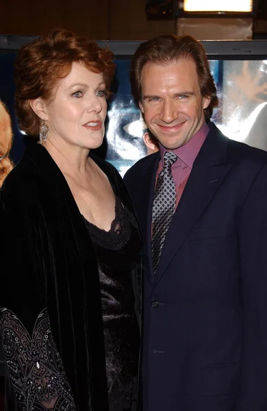 Lynn Redgrave and Ralph Fiennes — Stock Photo, Image