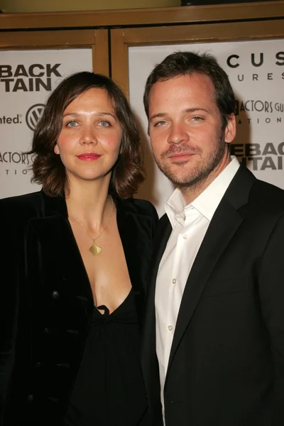 Maggie Gyllenhaal e Peter Sarsgaard — Fotografia de Stock