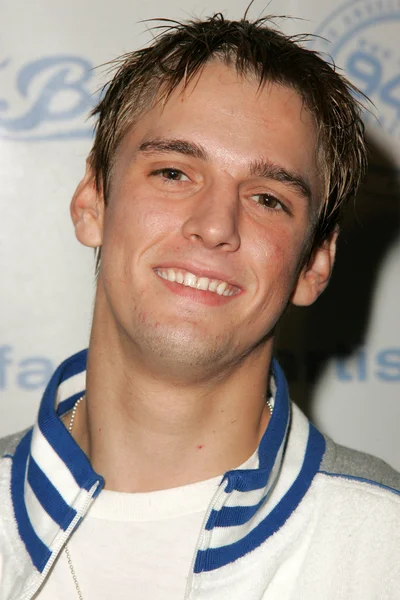 Aaron carter på 944 tidningen la fashion week kickoff event och modevisning, element, hollywood, ca 10-13-05 — Stockfoto