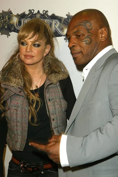 Стейси Фергюсон и Майк Тайсон Лицензионные Стоковые Изображения