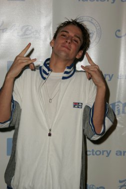 Aaron carter 944 dergisi la moda haftası olayı kapatmak tekme ve defile, öğe, hollywood, ca 10-13-05