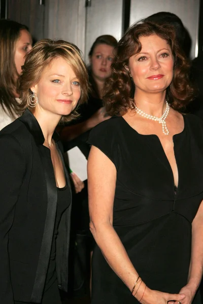 Jodie Foster e Susan Sarandon — Foto Stock