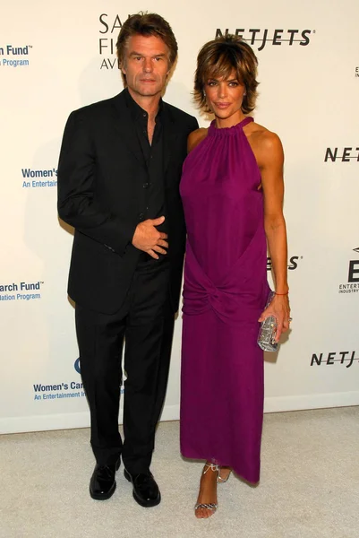 Harry hamlin en lisa rinna — Stockfoto