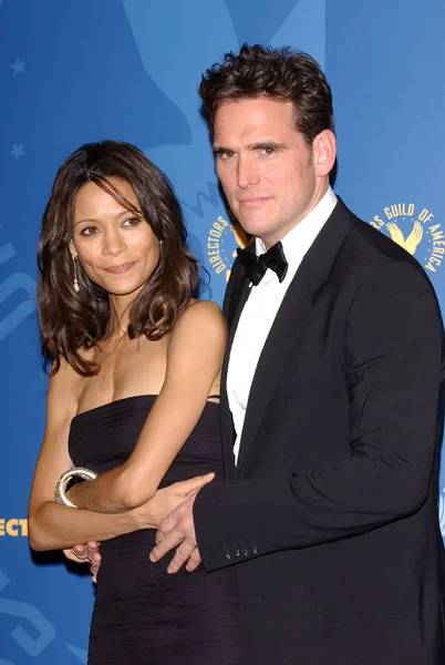 Thandie Newton y Matt Dillon — Foto de Stock