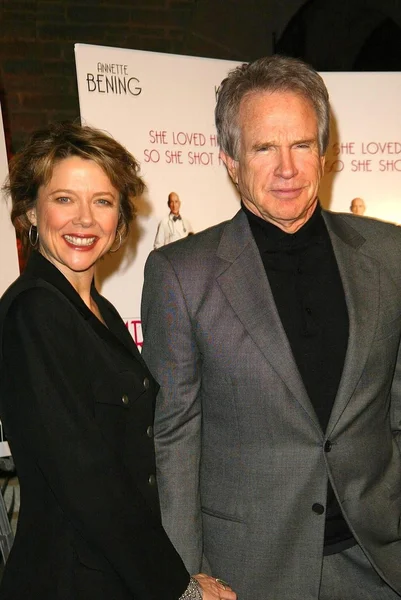 Annette Bening, Warren Beatty — Stock Photo, Image