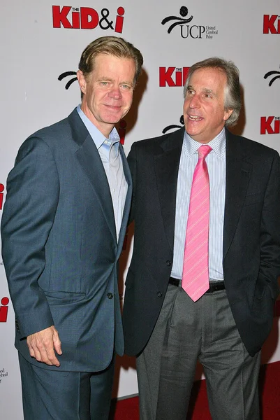 William H. Macy and Henry Winkler — Stock Photo, Image
