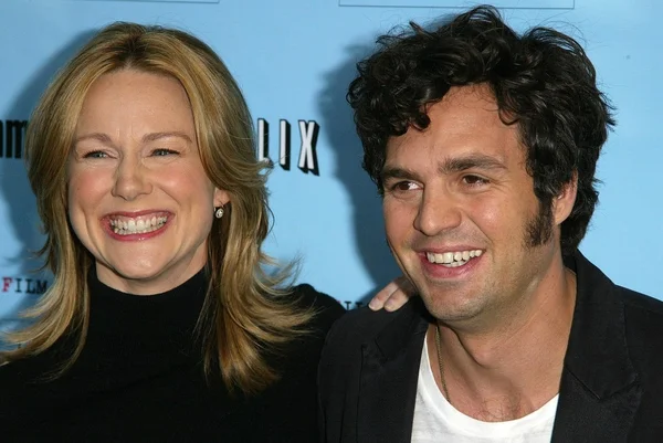 Laura linney i mark ruffalo — Zdjęcie stockowe