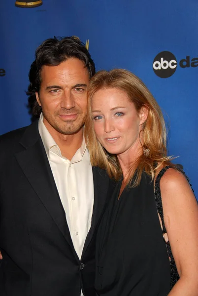 Thorsten Kaye and Susan Haskell — Stock Photo, Image