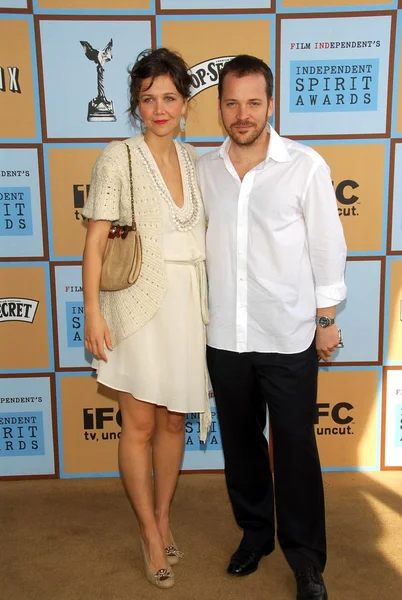 Maggie Gyllenhaal e Peter Sarsgaard — Fotografia de Stock