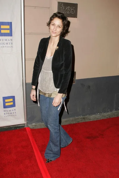 Alexandra Hedison at the Los Angeles Premiere of The L Word hosted by the Human Rights Campaign and Showtime. Avalon Hollywood, Hollywood, CA. 01-08-06 — Stock Photo, Image