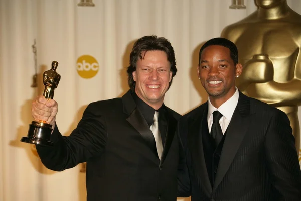 Gavin Hood and Will Smith — Stock Photo, Image