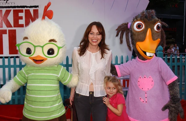 Disney's "chicken little" première — Stockfoto