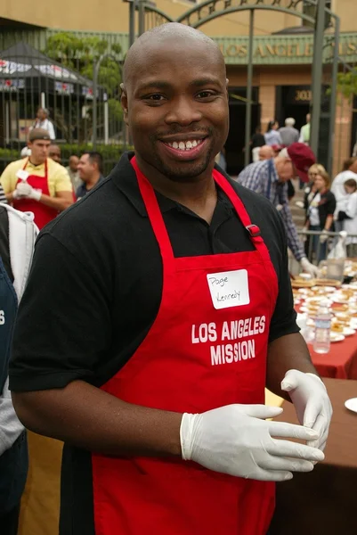 Refeição de Ação de Graças da Missão de Los Angeles — Fotografia de Stock