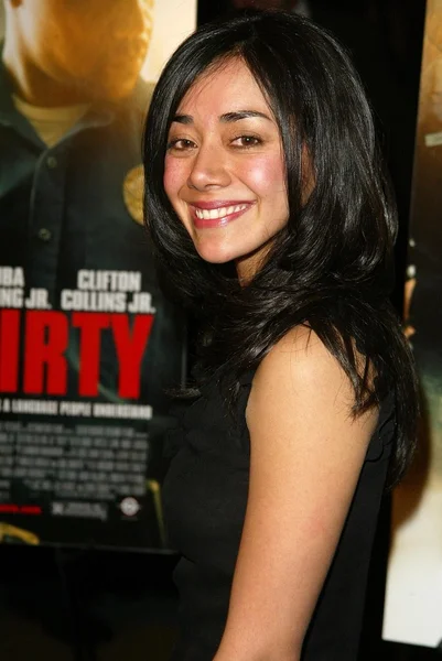 Aimee garcia på los angeles Premiär av smutsiga. Writers guild, beverly hills, ca. 02-22-06 — Stockfoto