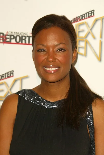 Aisha Tyler al The Hollywood Reporters Next Generation Reception Montmartre Lounge, Hollywood, CA. 10-08-05 — Foto Stock