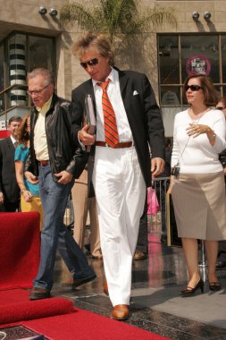 Larry king ile rod stewart