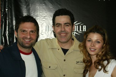 adam carolla ve adam carolla radyo programında konukları karşılamak ve selamlıyorum. Hayalet bar, palms hotel, las vegas, nv. 03-09-06