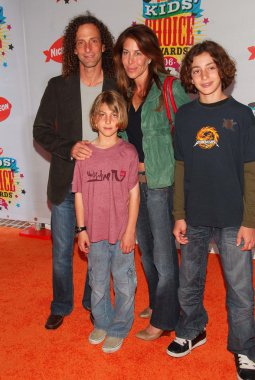 Kenny g ve aile nickelodeons 19 yıllık kids choice Ödülleri. Pauley pavilion, westwood, ca. 04-01-06