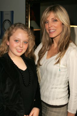 Marla maples ve kızım tiffany koz