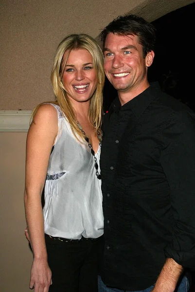 Rebecca Romijn-Stamos and Jerry O'Connell — Stock Photo, Image