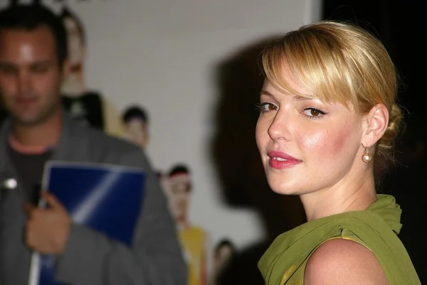 Katherine Heigl at the premiere of The Ringer. The Directors Guild, Los Angeles, CA. 12-14-05 — Stock Photo, Image