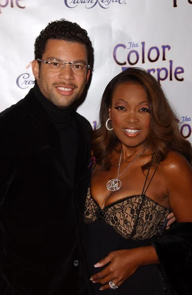 Star Jones and Al Reynolds — Stock Photo, Image