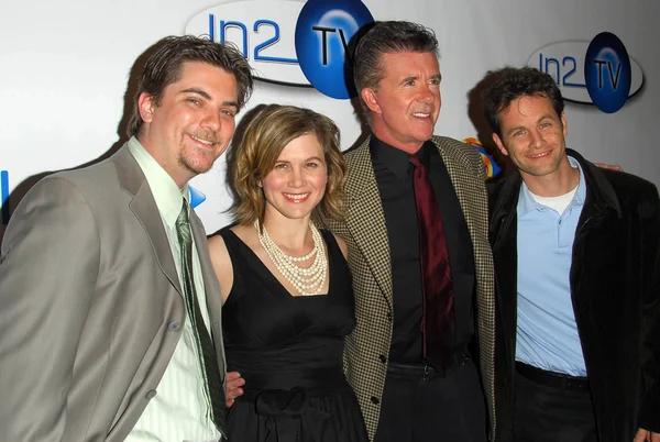 Lançamento da AOL e Warner Bros. "In2TV" — Fotografia de Stock
