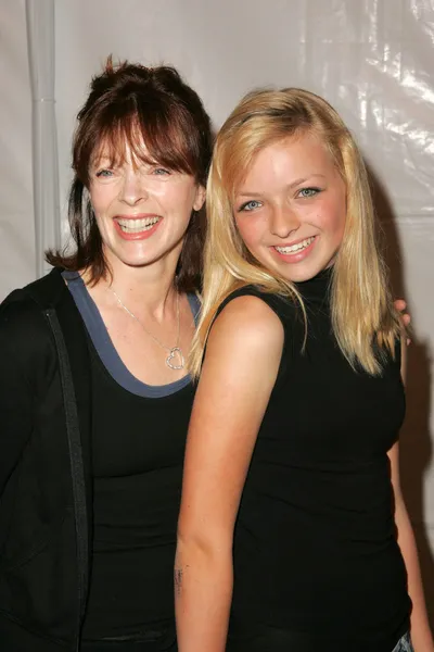 Frances fisher och francesca fisher eastwood — Stockfoto