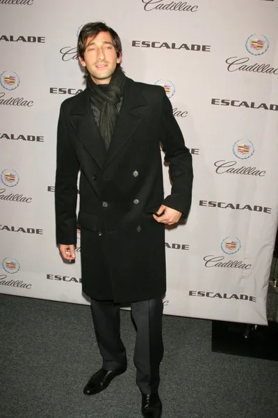 Adrien Brody al Chrome Couture celebrazione del lusso con la 2007 Cadillac Escalade svelamento, Rodeo Drive, Beverly Hills, CA 11-09-05 — Foto Stock