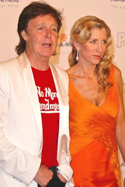 Paul McCartney e Heather Mills McCartney — Fotografia de Stock