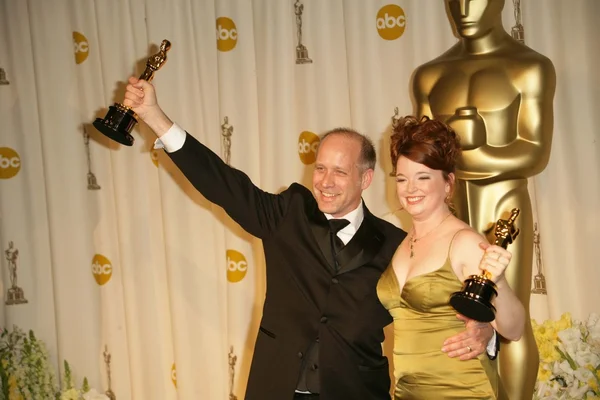 Sala de Imprensa do 78th Annual Academy Awards — Fotografia de Stock