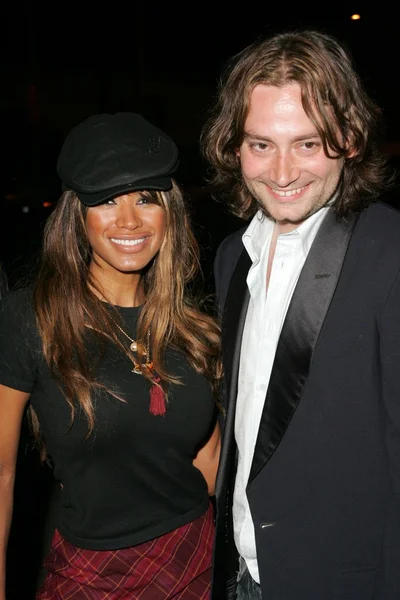 Traci Bingham e Constantine Maroulis — Fotografia de Stock