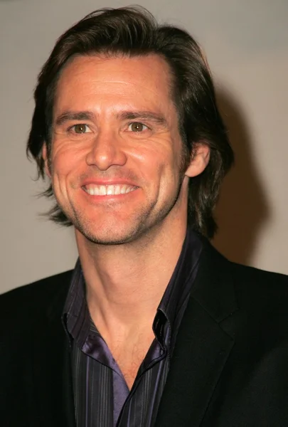 Jim Carrey at the premiere of "Fun With And Jane". Mann Village, Westwood, CA. 12-14-05 — Stock Photo, Image