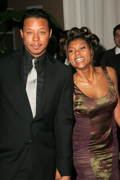 Terrence Howard and Taraji P. Henson — Stock Photo, Image