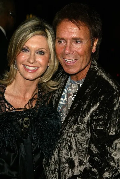 Olivia Newton-John și Cliff Richard — Fotografie, imagine de stoc