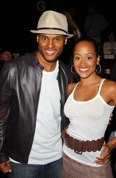 Kenny Lattimore and Chante Moore — Stock Photo, Image