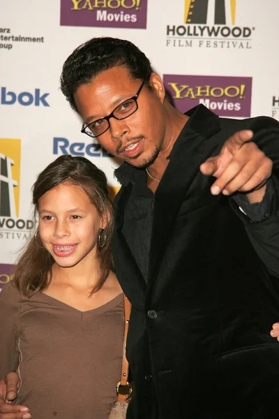 Terrence Howard and friend Royalty Free Stock Photos