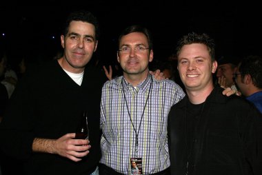adam carolla ve düğüne katılanların adam carolla vasıl denize indirmek eğlenti göster. highlands, hollywood, ca. 01-12-06