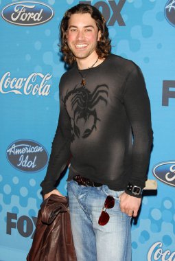 kutlama üstünde 12 Amerikan idol finalist için ACE genç. Astra Batı, west hollywood, ca. 03-09-06