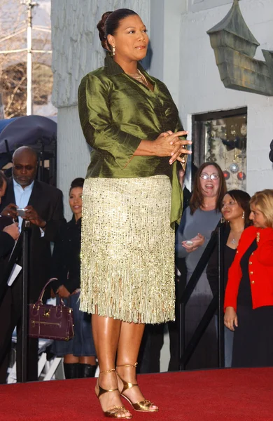 Queen Latifah Hollywood Walk of Fame Ceremony — Stock Photo, Image