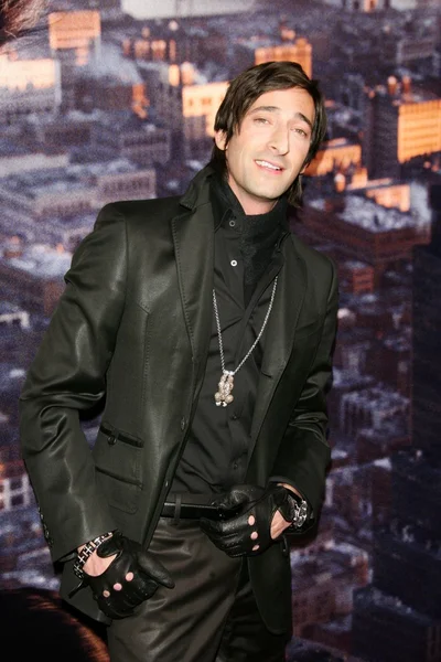 Adrien Brody at the Premiere of King Kong. Loews E-Walk and AMC Empire Cinemas, New York City, NY. 12-05-05 — Stock Photo, Image