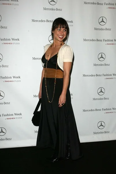 Queda Mercedes-Benz 2006 L.A. (em inglês) Fashion Week Dia 4 — Fotografia de Stock