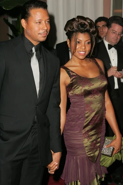 Terrence howard und taraji p. henson — Stockfoto