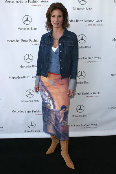 Mercedes-benz Güz 2006 Los Angeles moda hafta 3 gün varış — Stok fotoğraf