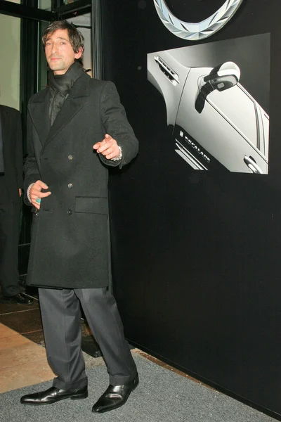 Adrien Brody no Chrome Couture celebração de luxo com o 2007 Cadillac Escalade revelando, Rodeo Drive, Beverly Hills, CA 11-09-05 — Fotografia de Stock