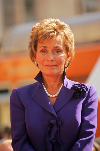 Judge Judy Sheindlin Hollywood Walk of Fame Ceremony — Stock Photo, Image