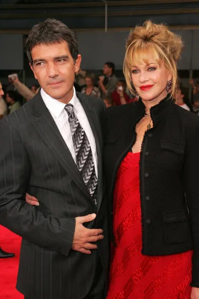 Antonio Banderas, Melanie Griffith — Zdjęcie stockowe