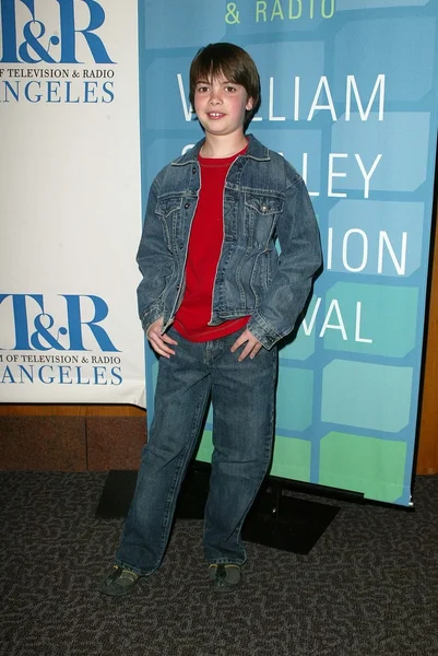 Alexander gould på 23: e årliga william s. paley TV-festivaler presentationen av ogräs. direktörerna guild av Amerika, los angeles, ca. 03-15-06 — Stockfoto