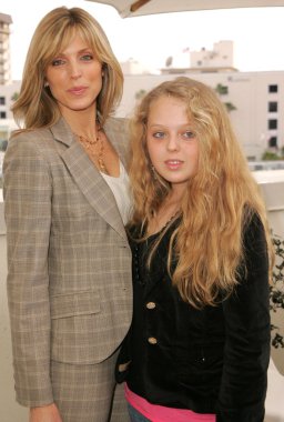 Marla maples ve kızım tiffany koz
